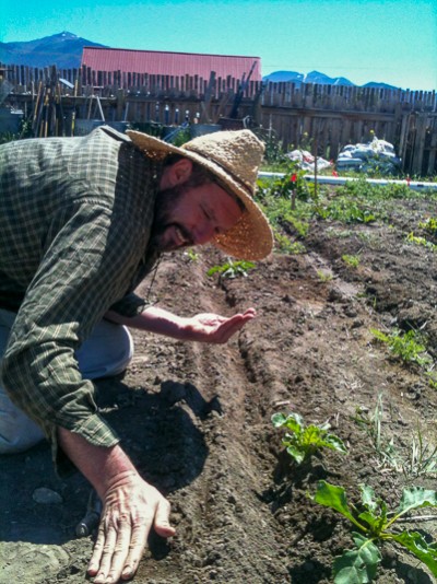 Working the Everson Ranch Garden